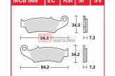 Гальмівні колодки дискові TRW-LUCAS MCB669