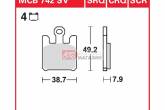 Гальмівні колодки дискові TRW-LUCAS MCB742SV