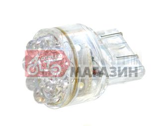 лампа светодиодная стоп/габарит 15-диодная t20 (цв
