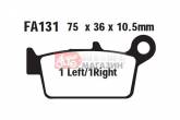 Гальмівні колодки дискові EBC FA131TT