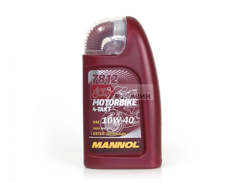масло моторное mannol motorbike 10w40 4t (1l)