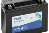 Аккумулятор гелевый EXIDE SLA12-23 = AGM12-23 21Ah 350A (L205*W87*H162mm)