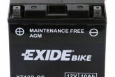Аккумулятор гелевый EXIDE YT12B-BS 10Ah 160A (L150*W70*H130mm)