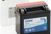 Аккумулятор гелевый EXIDE YTX14-BS 12Ah 200A (L150*W87*H145mm)