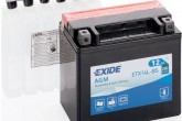 Аккумулятор гелевый EXIDE YTX14L-BS 12Ah 200A (L150*W87*H145mm)