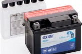 Аккумулятор гелевый EXIDE YTX4L-BS 3Ah 50A (L114*W71*H87mm)