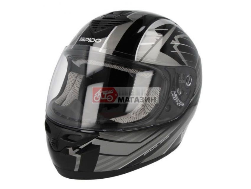 шлем (интеграл) ispido pulse multi серый