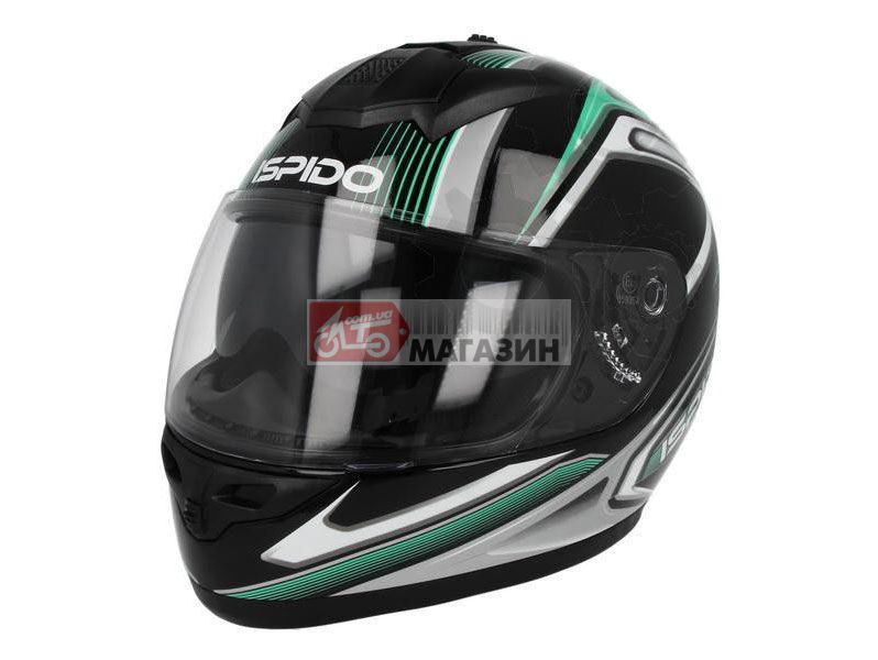 шлем (интеграл с очками) ispido zonda sv multi зел