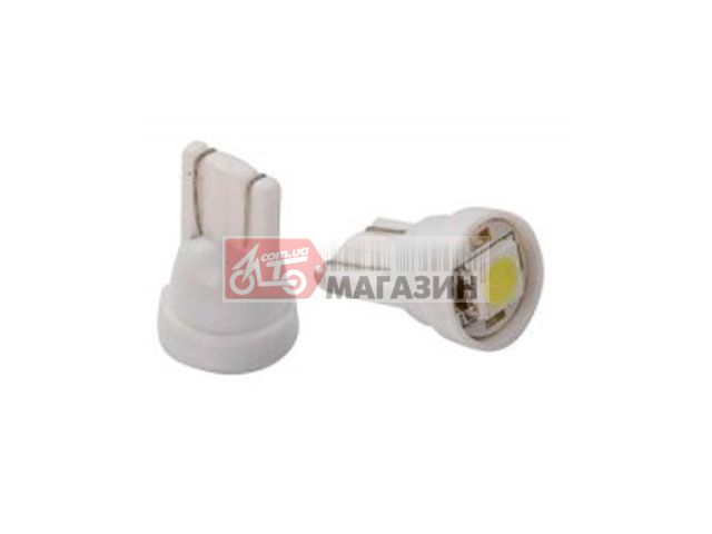 лампа светодиодная поворотов t10 (цвет - желтый) (