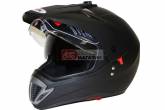 Шлем (Мотард) Ataki FF103 Solid черный матовый