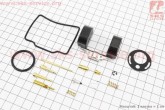 Ремонтний комплект карбюратора 90cc, 14 деталей+поплавок Alpha SEE Китай