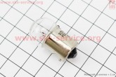 Лампа поворота (белая с цоколем) 12V/5W G18 BA15s SCT