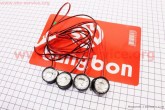 Маячок малий діодний LED ЗЕЛЕНИЙ, 4шт bungbon