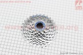 Кассета для велосипеда 8 звезд 28,24,21,19,17,15,13,11Т, черная CLARIS CS-HG50 SHIMANO