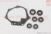 Підшипники редуктора Honda DIO AF62/68 6шт (6004 2RS; 6203 2RS; 6202 2RS-2шт; 6201 2RS-2шт) + прокладка