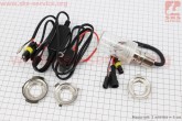 Лампа БИ-XENON H6 (12V 50W DC AMP) 6000K, шт + провода