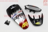 Пластик комплект фарбовані 6 деталей, Honda DIO AF-35 TUNING