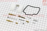 Ремонтний комплект карбюратора 150сс GY6 152QMI/157QMJ 13 деталей+поплавок Viper