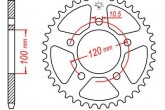 Задня зірка JT JTR703.47 JT SPROCKETS