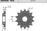 Зірка передня SUNSTAR SS 41514