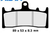 Гальмівні колодки NISSIN 2P248NS