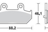 Гальмівні колодки BRAKING BR 896SM1