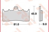 Гальмівні колодки LUCAS MCB736SV TRW / LUCAS