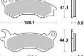 Гальмівні колодки BRAKING BR 954SM1