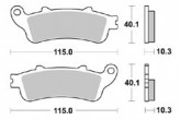 Гальмівні колодки BRAKING BR 962CM56