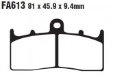 Гальмівні колодки EBC FA613HH