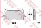 Гальмівні колодки LUCAS MCB888SV TRW / LUCAS