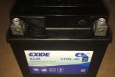 Аккумулятор сухозаряженный AGM 4Ah 70A (L114*W71*H107mm) EXIDE ETX5L-BS = YTX5L-BS