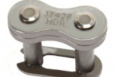 Замок приводний ланцюга 428 HDR Nickel & Black з клямкою JT JTC428HDRNBSL JT SPROCKETS