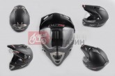 Шолом кросовий LS2 MX433 (з визором, size:L, чорний матовий)