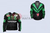 Мотокуртка KAWASAKI (текстиль) (size:S, MONSTER ENERGY)