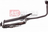 Глушник 4T GY6 50 WIND (круглий, хром) MANLE