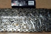 Приводная цепь JT SPROCKETS 428 HDR Nickel & Black JT JTC428HDRNB130SL = JTC428HDR2NB130SL