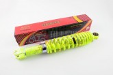 Амортизатор GY6, DIO ZX, LEAD 320mm, регульований (лимонний +павутина) NDT