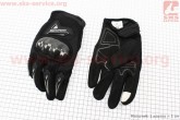 Мотоциклетні рукавички XL-чорно/сірий (сенсорний палець) Berufenn