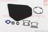 Фільтр-елемент повітряний (поролон) Honda AF18 + прокладки + сальники, 8 деталей, 