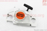 Стартер в зборі (одна собачка) для бензопил STIHL MS-170/180, нового зразка з 2016г. ОРИГІНАЛ (11300802110), з розбирання нової пили STIHL