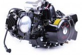 Двигатель в сборе Дельта/Альфа/Актив (110CC) - механика (с эл.стартером, карбюратором, алюминиевая ЦПГ) BLACK - TATA LUX