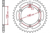 Звезда задняя JT JTR808.47SC JT SPROCKETS