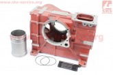 Блок двигателя, поршень 80мм R180NM (длинный)+гильза+шпильки 4шт