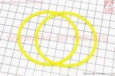 Кольцо (манжет) уплотнительное гильзы 75мм, желтое R175A 2шт