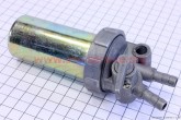 Кран топливный + фильтр в металлическом корпусе (вход/выход вверх) R175A/R180NM/D190/195N