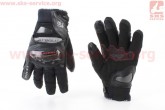 Перчатки мотоциклетные, теплые L-черные VEMAR