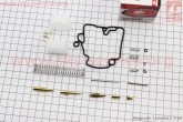 Ремонтный комплект карбюратора 50-80сс, 16 деталей + поплавок GY6 139QMB ZHENGHE