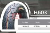 Мотошина   110/90 -10   TL (Chao Yang  H-603, беcкамерная)