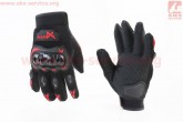 Перчатки мотоциклетные L-Чёрно-Красные NEXX
